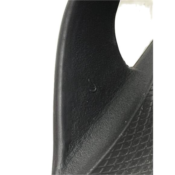 No Brand Flip-Flops Black Sandals Men's Size 11 - Picture 3 of 4